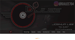 Desktop Screenshot of djjlee.weebly.com