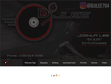 Tablet Screenshot of djjlee.weebly.com