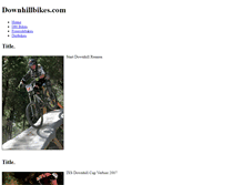 Tablet Screenshot of downhillbikes.weebly.com
