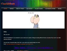 Tablet Screenshot of chucklebum.weebly.com