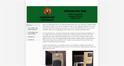 Desktop Screenshot of ducharmeshop.weebly.com