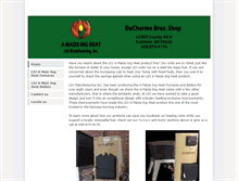 Tablet Screenshot of ducharmeshop.weebly.com