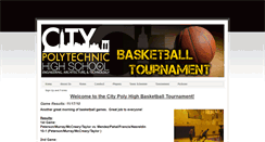Desktop Screenshot of citypolyhighbasketball.weebly.com