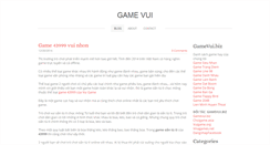 Desktop Screenshot of gamevuivui.weebly.com