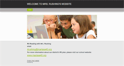 Desktop Screenshot of deniserushing.weebly.com