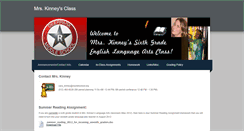 Desktop Screenshot of mrskinney.weebly.com