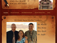 Tablet Screenshot of hms7socialstudies.weebly.com