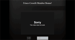 Desktop Screenshot of friscocrossfit.weebly.com