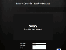 Tablet Screenshot of friscocrossfit.weebly.com