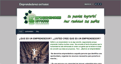 Desktop Screenshot of emprendedoresexitosos.weebly.com