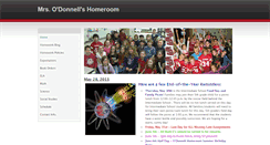 Desktop Screenshot of odonnellfifthgrade.weebly.com