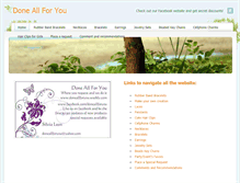 Tablet Screenshot of doneallforyou.weebly.com