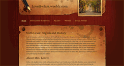 Desktop Screenshot of lovett-class.weebly.com