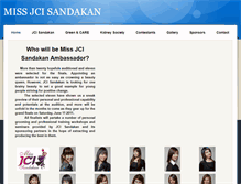 Tablet Screenshot of missjcisandakan.weebly.com