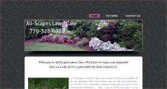Desktop Screenshot of allscapeslawncare.weebly.com