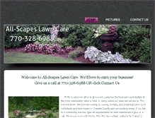 Tablet Screenshot of allscapeslawncare.weebly.com