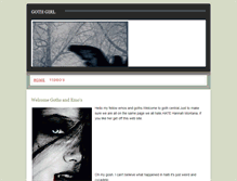Tablet Screenshot of gothchicksrule.weebly.com