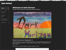 Tablet Screenshot of darkhorizon.weebly.com