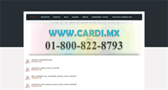 Desktop Screenshot of cardinews.weebly.com