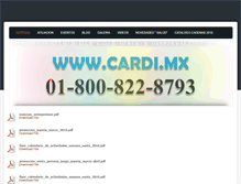 Tablet Screenshot of cardinews.weebly.com