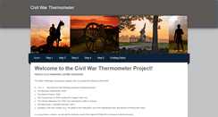 Desktop Screenshot of civilwarthermometer.weebly.com