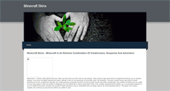 Desktop Screenshot of minecraftskins1.weebly.com