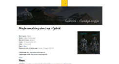 Desktop Screenshot of gabrielcandylongju.weebly.com