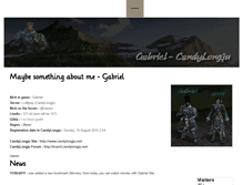 Tablet Screenshot of gabrielcandylongju.weebly.com