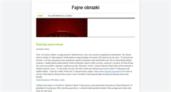 Desktop Screenshot of obrazki.weebly.com