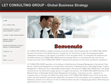 Tablet Screenshot of letconsultinggroupglobalbusiness.weebly.com