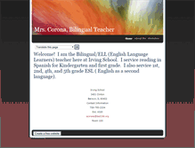 Tablet Screenshot of mrscorona.weebly.com