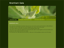 Tablet Screenshot of bramhamgala.weebly.com