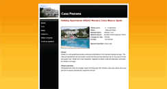 Desktop Screenshot of casa-pezrana.weebly.com