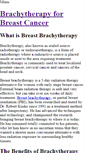 Mobile Screenshot of breastbrachytherapy.weebly.com