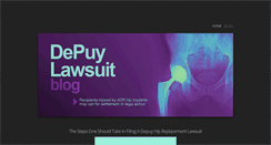 Desktop Screenshot of depuylawsuit.weebly.com