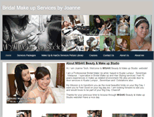 Tablet Screenshot of misakimakeup.weebly.com