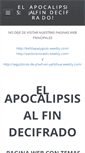 Mobile Screenshot of libro-del-apocalipsis.weebly.com