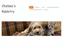 Tablet Screenshot of chelseasrabbits101.weebly.com