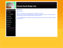 Tablet Screenshot of onslowbridgeclub.weebly.com