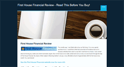 Desktop Screenshot of firsthousefinancialreview.weebly.com