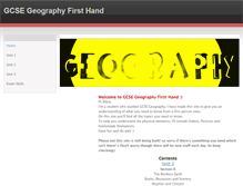Tablet Screenshot of gcsegeographyfirsthand.weebly.com