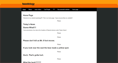Desktop Screenshot of beastology.weebly.com