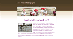 Desktop Screenshot of missprissphotography.weebly.com