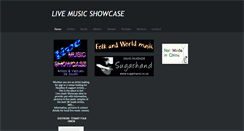 Desktop Screenshot of livemusicshowcase.weebly.com
