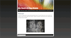 Desktop Screenshot of mrsfleschartclass.weebly.com