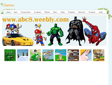 Tablet Screenshot of abc8.weebly.com
