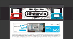 Desktop Screenshot of freenintendoitems.weebly.com