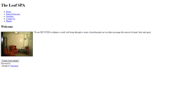 Desktop Screenshot of leafspa.weebly.com