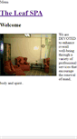 Mobile Screenshot of leafspa.weebly.com