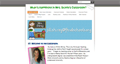Desktop Screenshot of mrsshirey.weebly.com